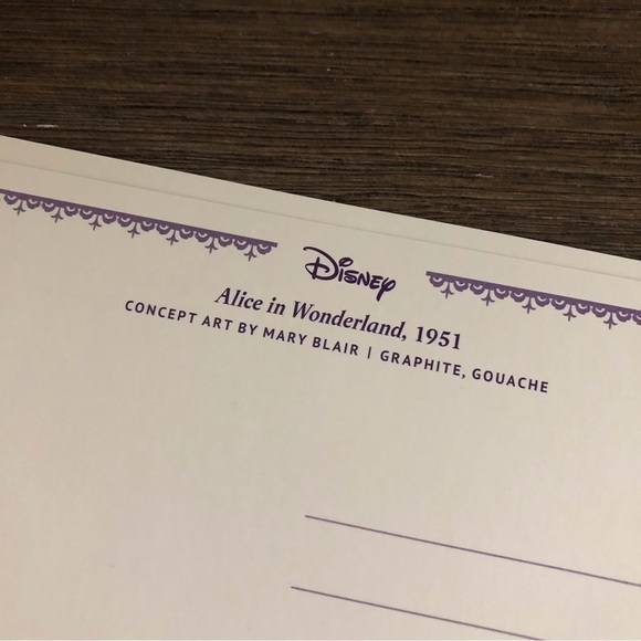 Disney Villains Postcards: Alice in Wonderland: The Red Queen 3 pack - Picture 5 of 5